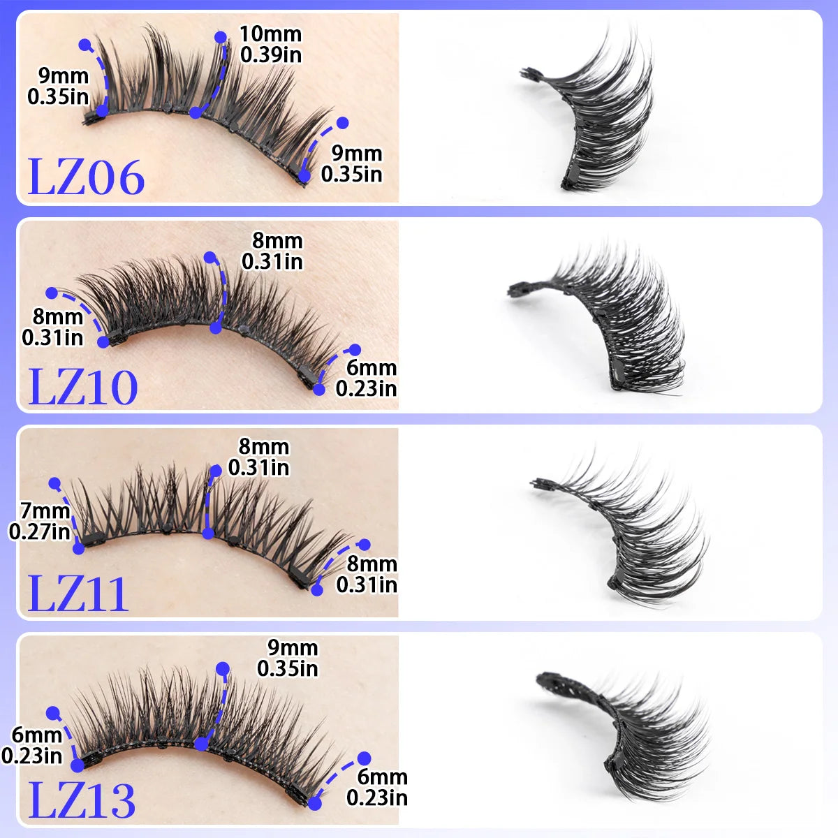 Magnetic Faux Mink Eyelashes