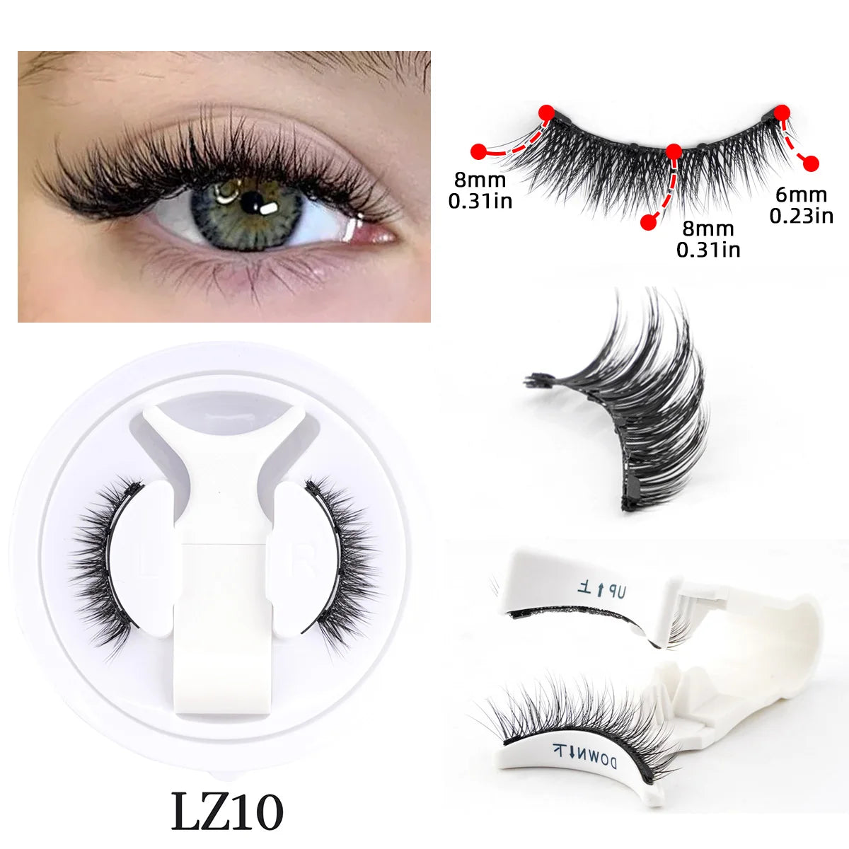 Magnetic Faux Mink Eyelashes