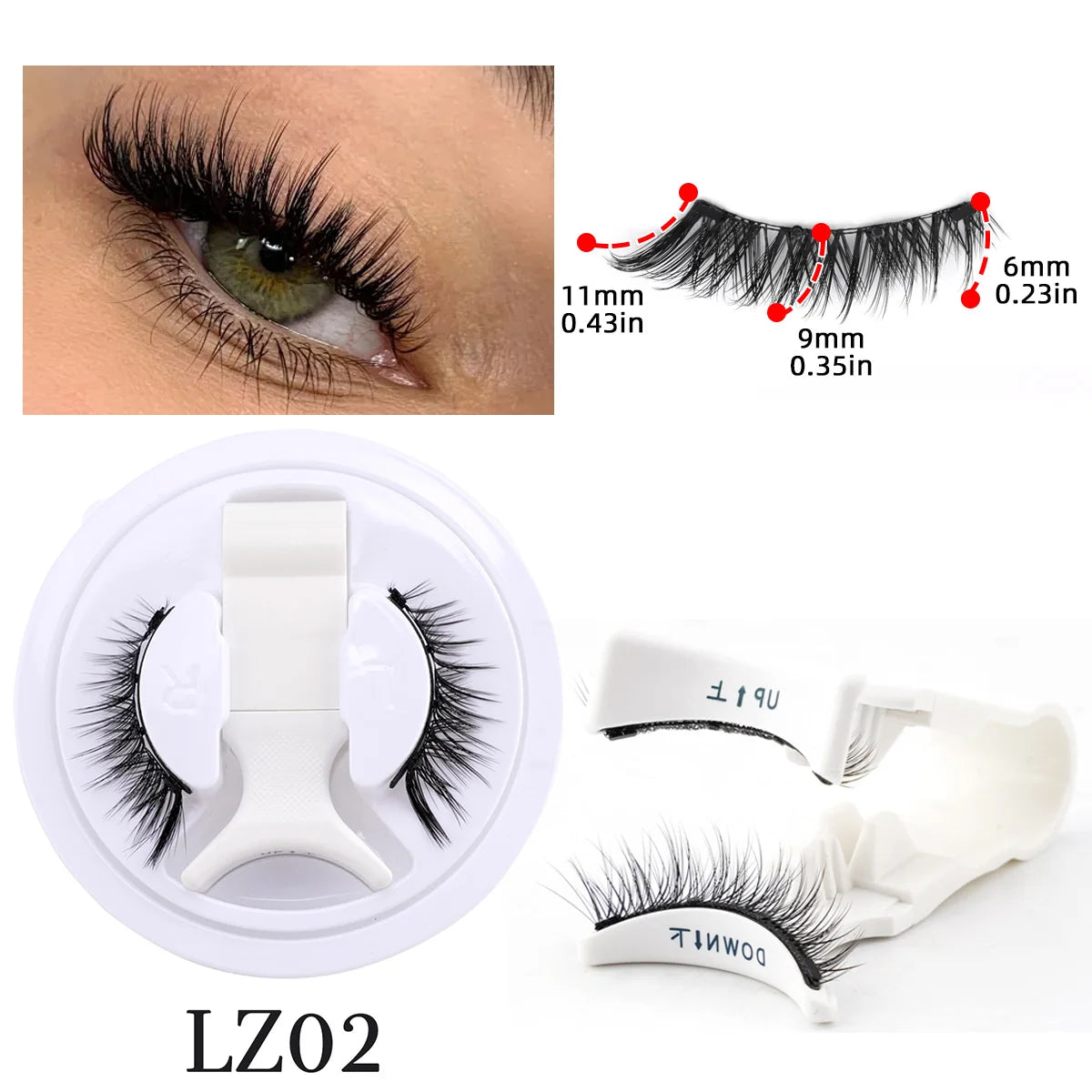 Magnetic Faux Mink Eyelashes