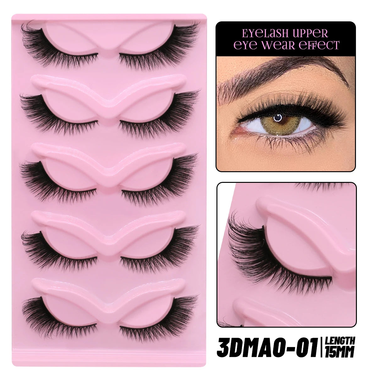GROINNEYA Cat Eye Lashes