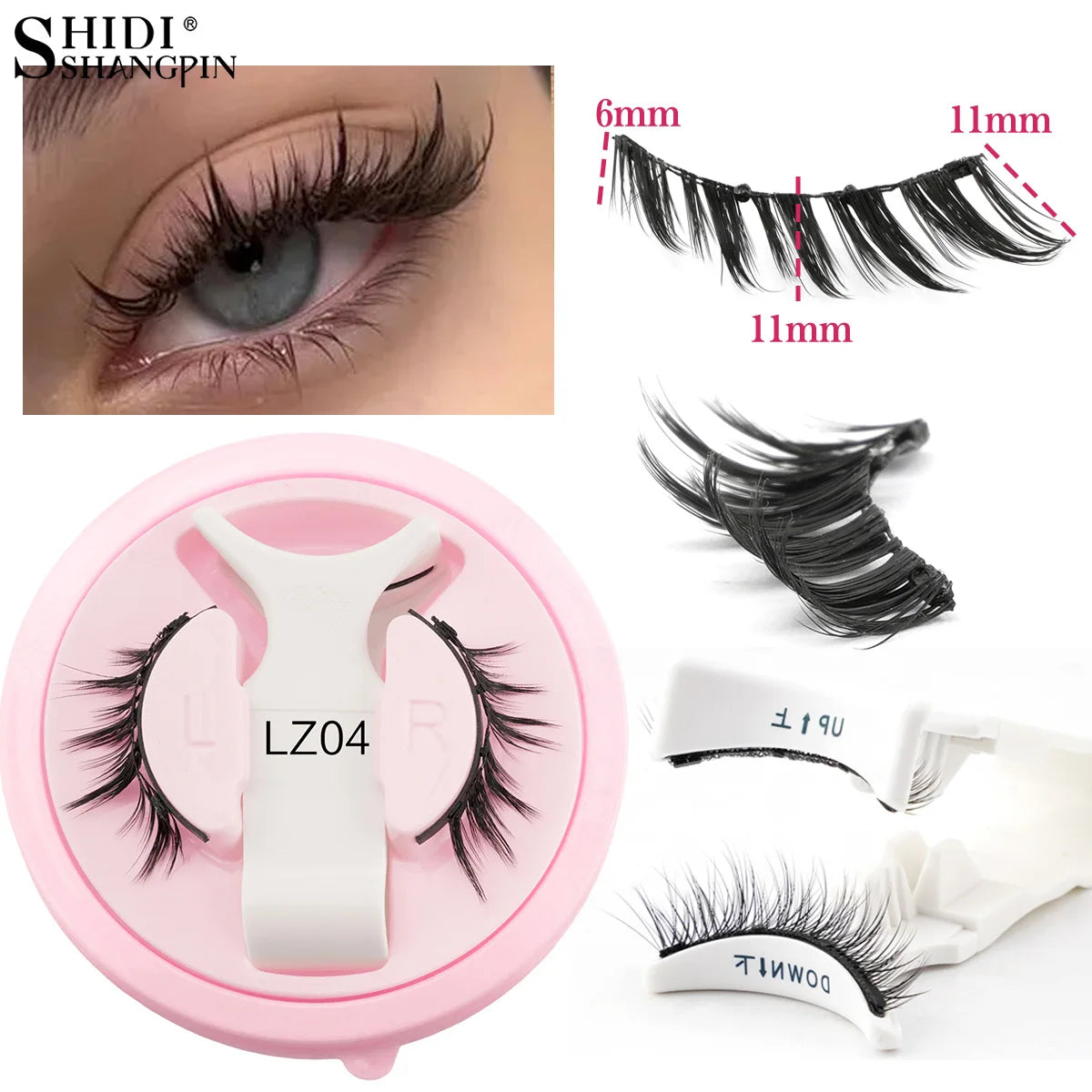 Magnetic Faux Mink Eyelashes
