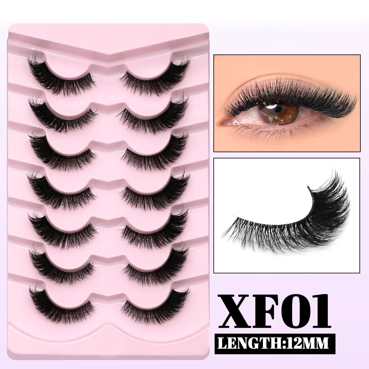 GROINNEYA Cat Eye Lashes