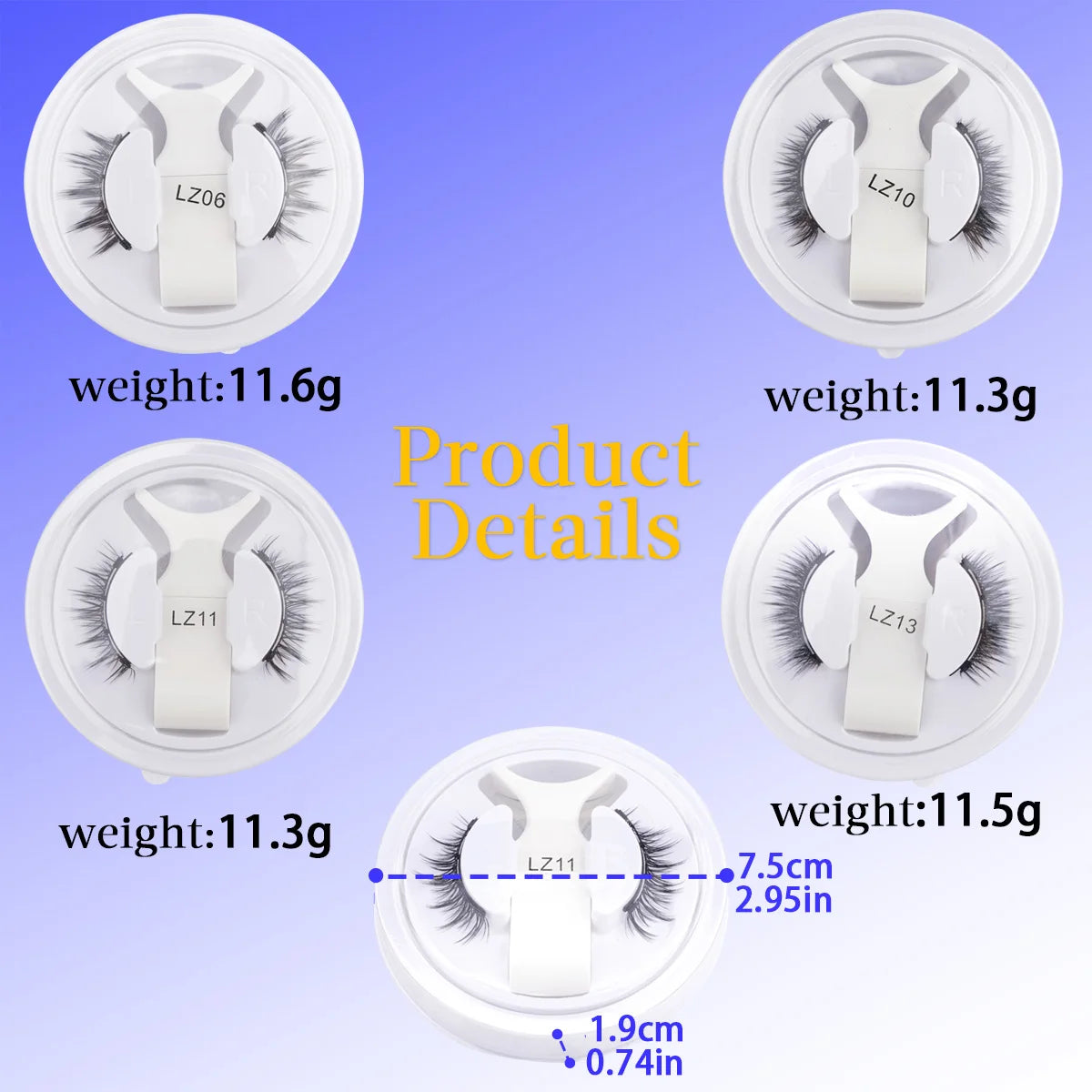Magnetic Faux Mink Eyelashes