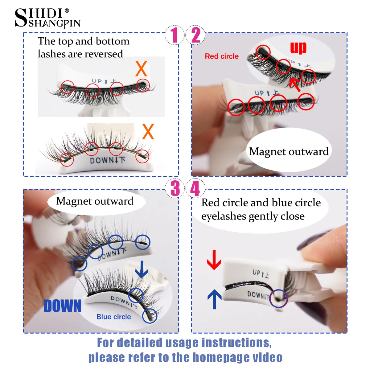 Magnetic Faux Mink Eyelashes