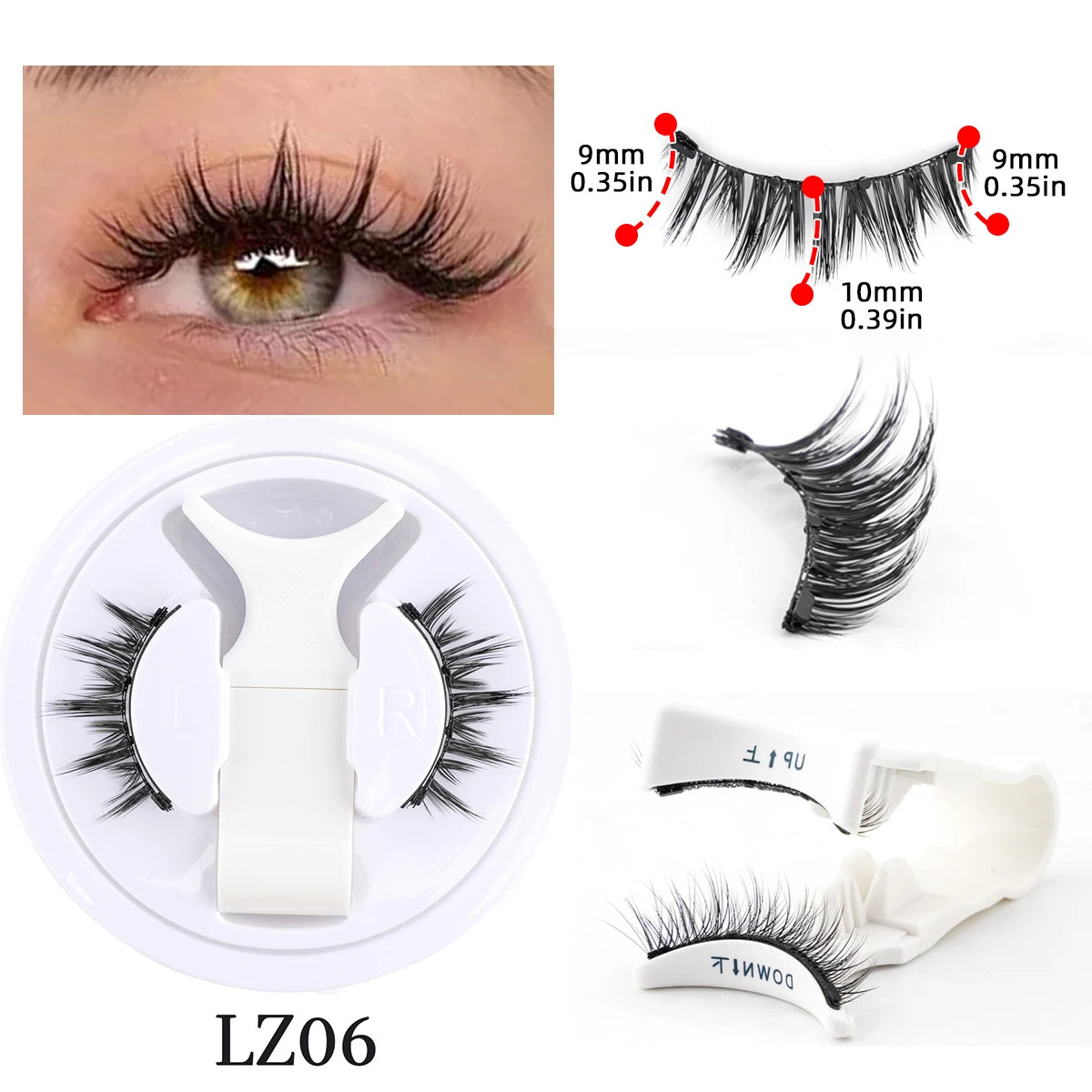 Magnetic Faux Mink Eyelashes