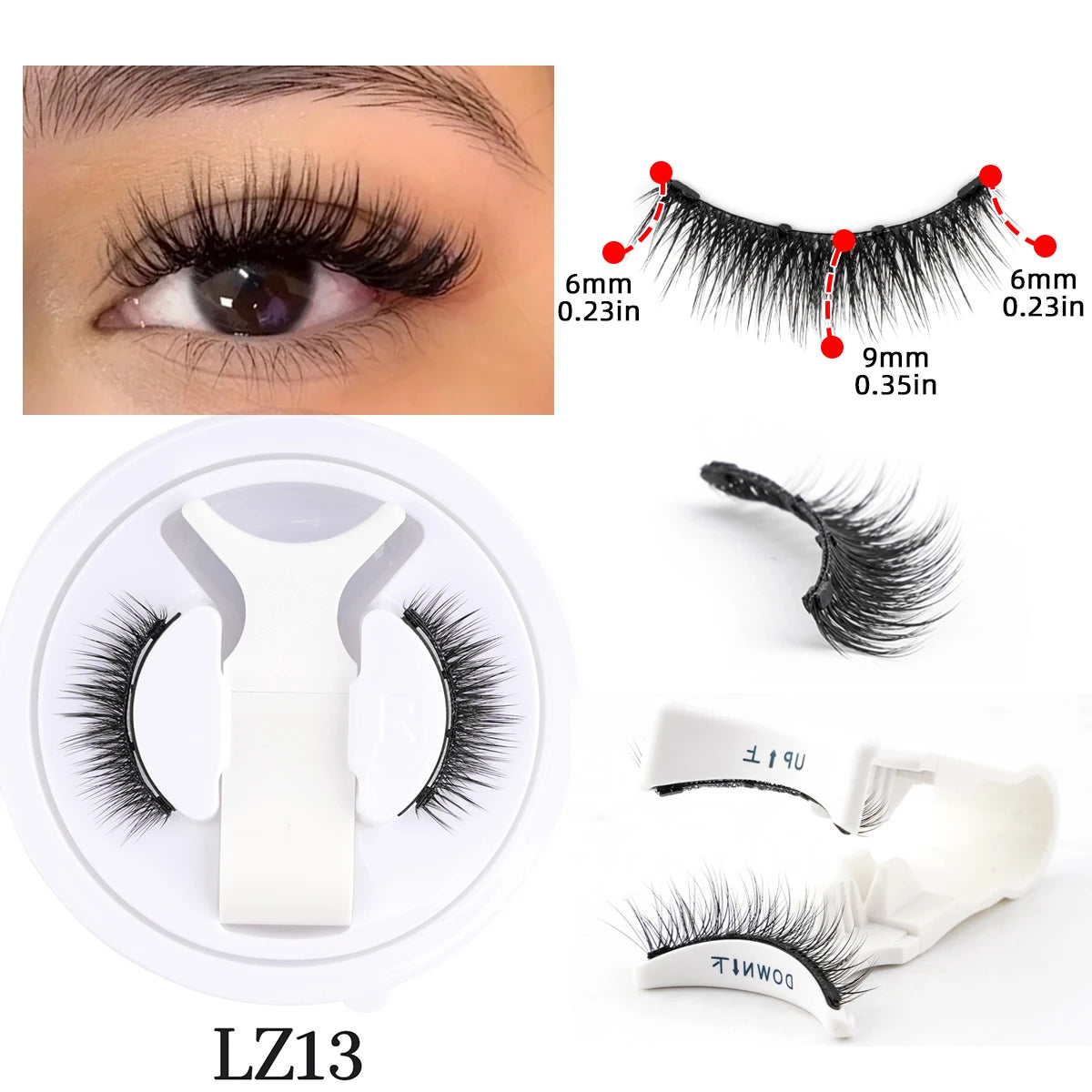 Magnetic Faux Mink Eyelashes