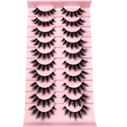 Fluffy Soft Cross Eyelashes