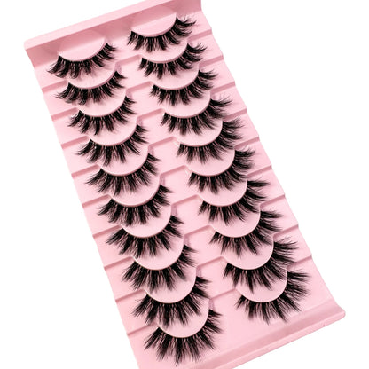 Fluffy Soft Cross Eyelashes