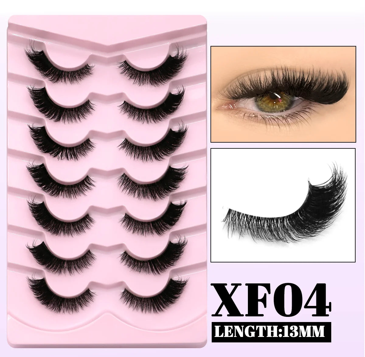 GROINNEYA Cat Eye Lashes