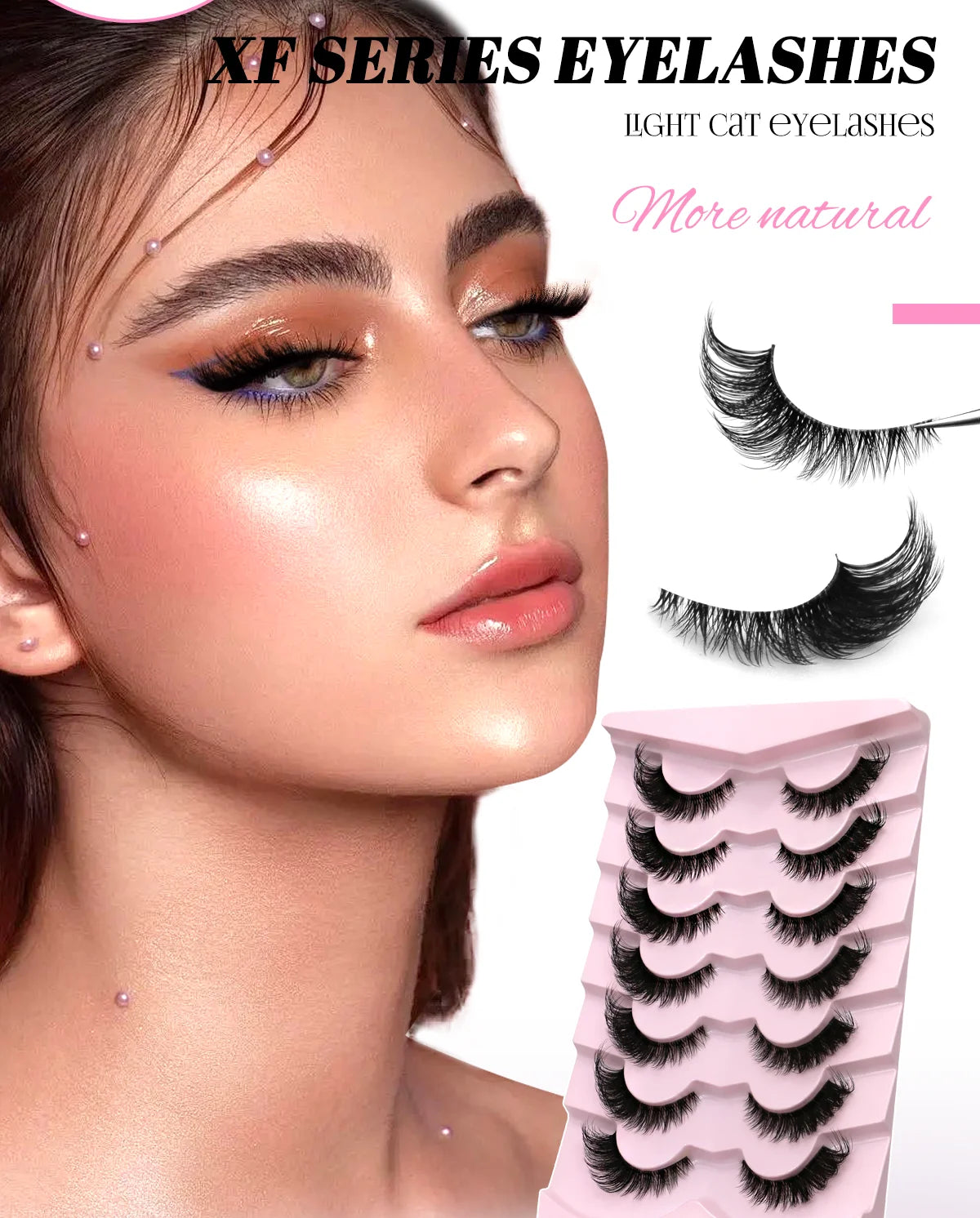 GROINNEYA Cat Eye Lashes