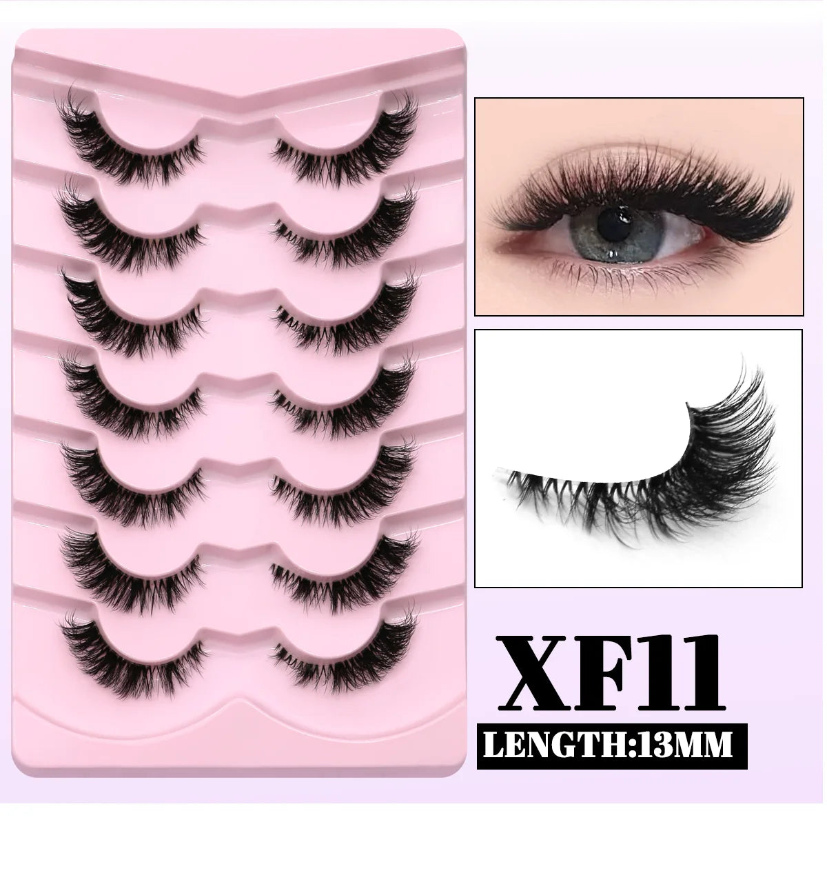 GROINNEYA Cat Eye Lashes