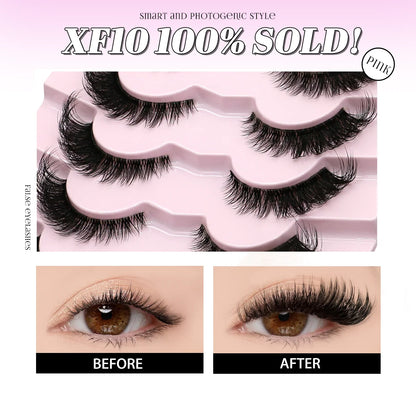 GROINNEYA Cat Eye Lashes