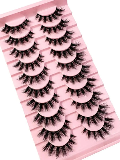 Fluffy Soft Cross Eyelashes