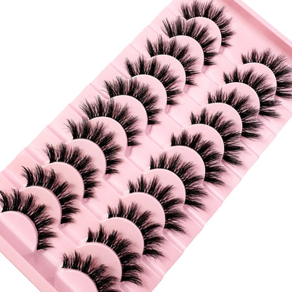 Fluffy Soft Cross Eyelashes