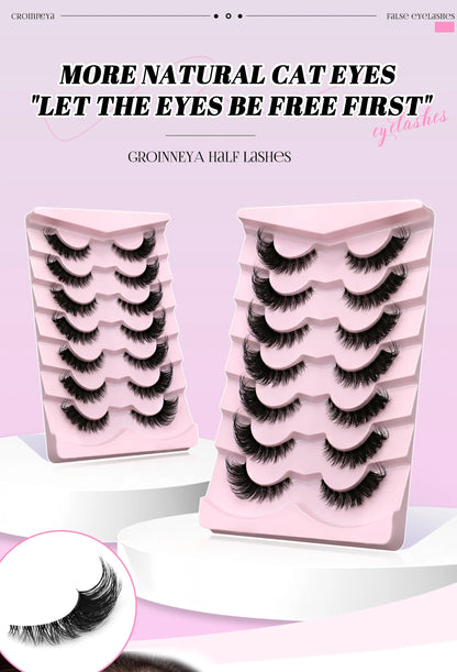 GROINNEYA Cat Eye Lashes