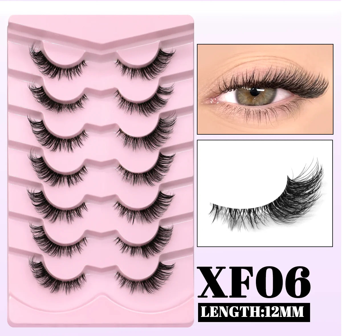 GROINNEYA Cat Eye Lashes