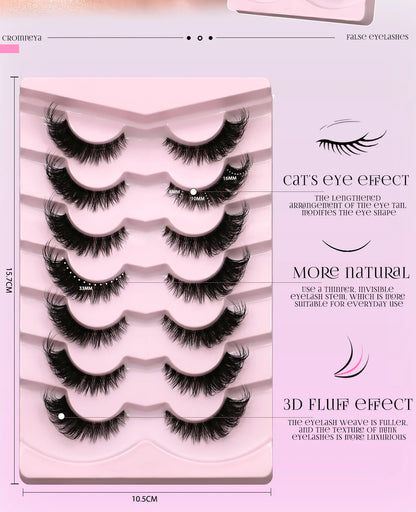 GROINNEYA Cat Eye Lashes